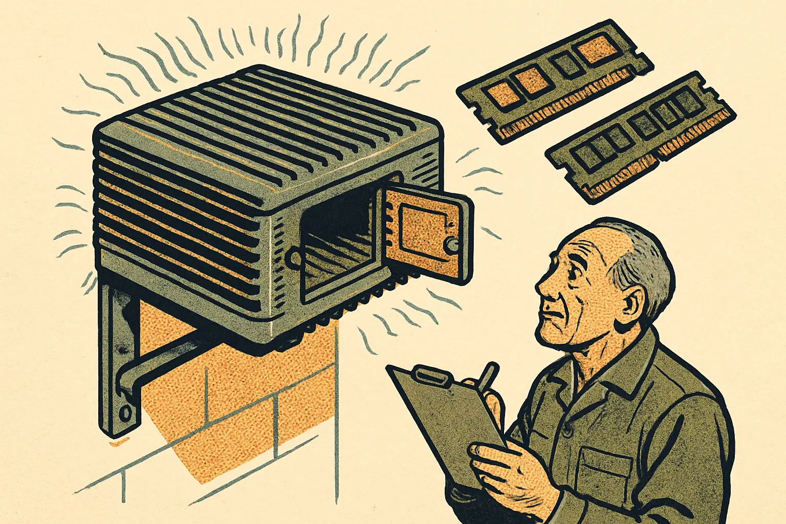 Cover illustration for IBASE AA400-N Packs 256GB DDR5 in a Fanless Box