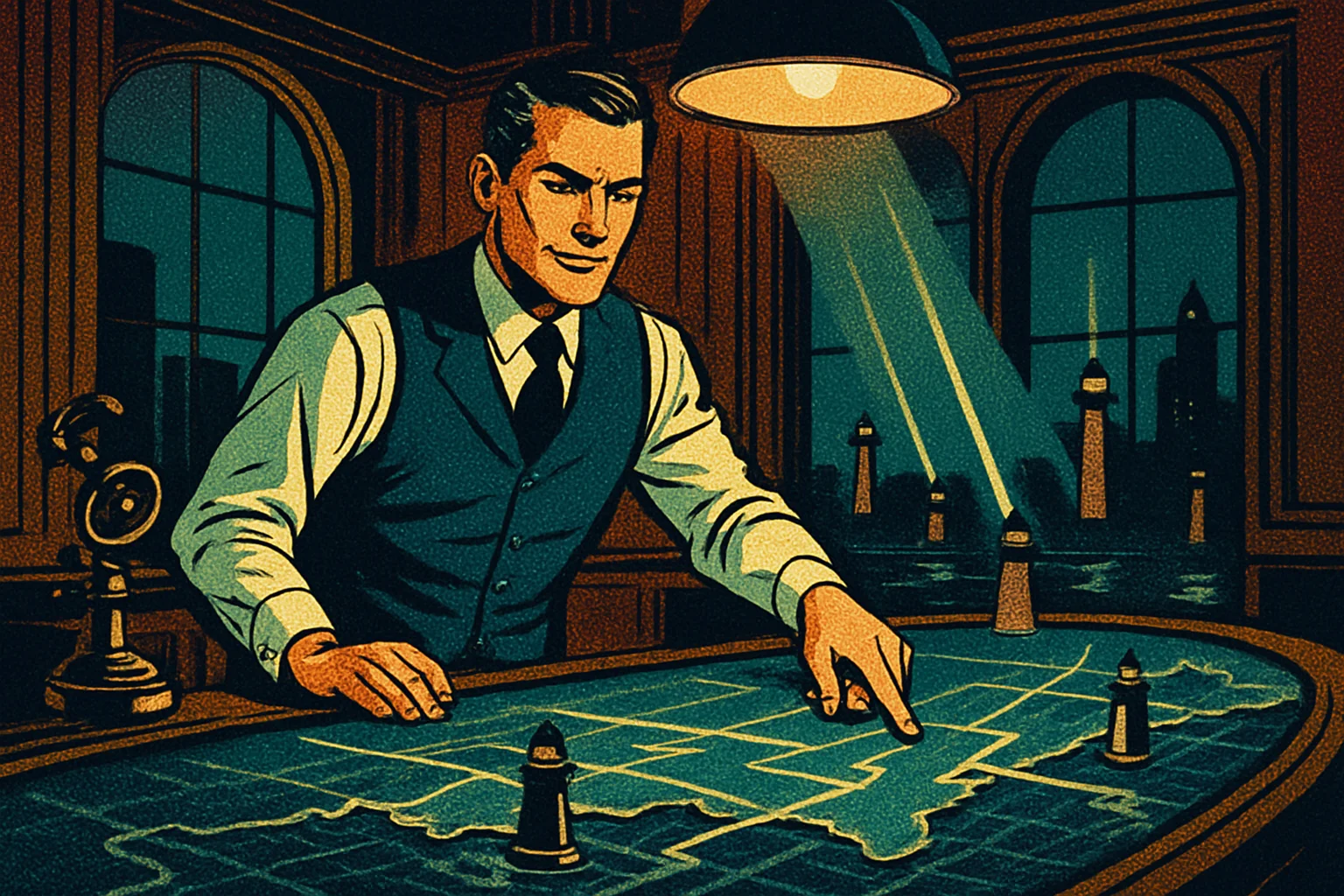 Cover illustration for ICE Compass Puts AI Counterparty Forecasts on the Fixed-Income Desk