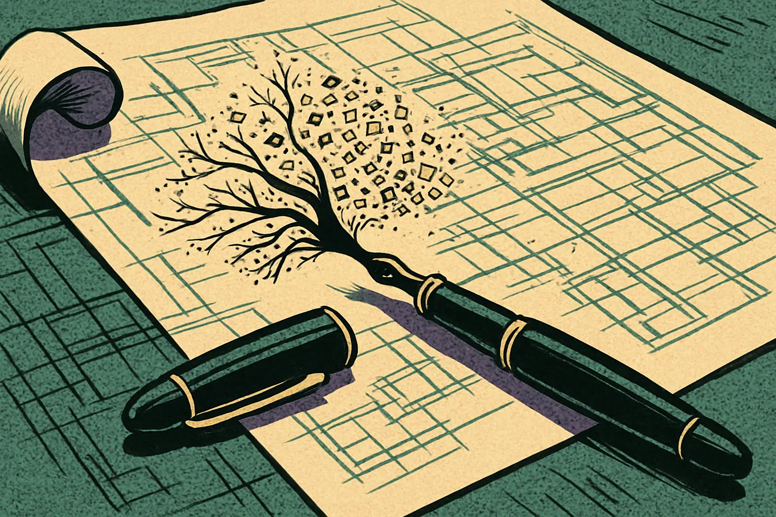Cover illustration for Inkling Is a 975B Open-Weights Model Under Apache 2.0