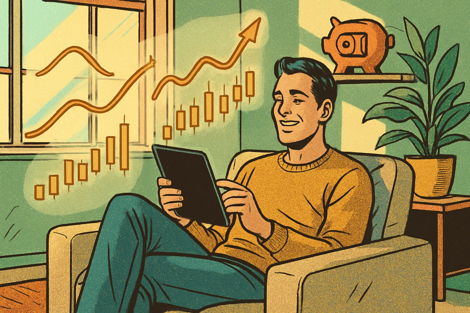 Cover illustration for IRA Financial Rebuilds Its Digital-Asset IRA Platform for Faster, Mobile Investing