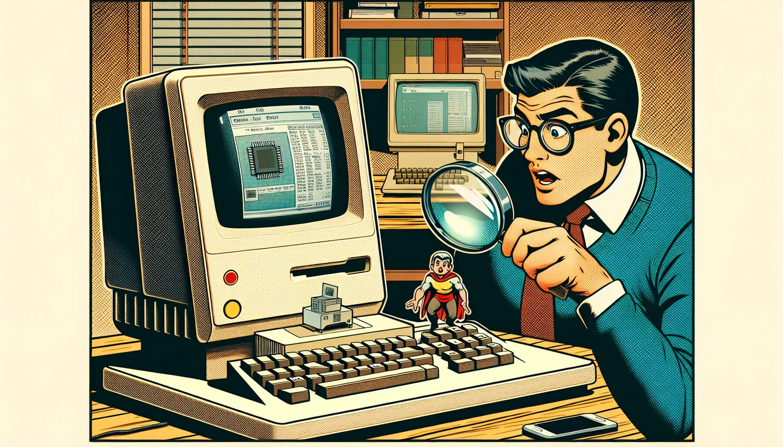 Cover illustration for Jeff Geerling Builds a Working Macintosh for $20 Using a Raspberry Pi Pico