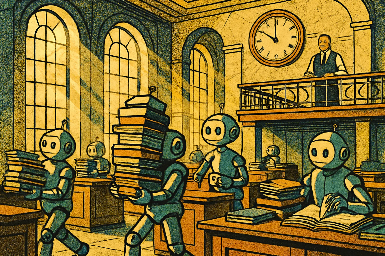 Cover illustration for JPMorgan Bets on Long-Running AI Agents as Digital Workers
