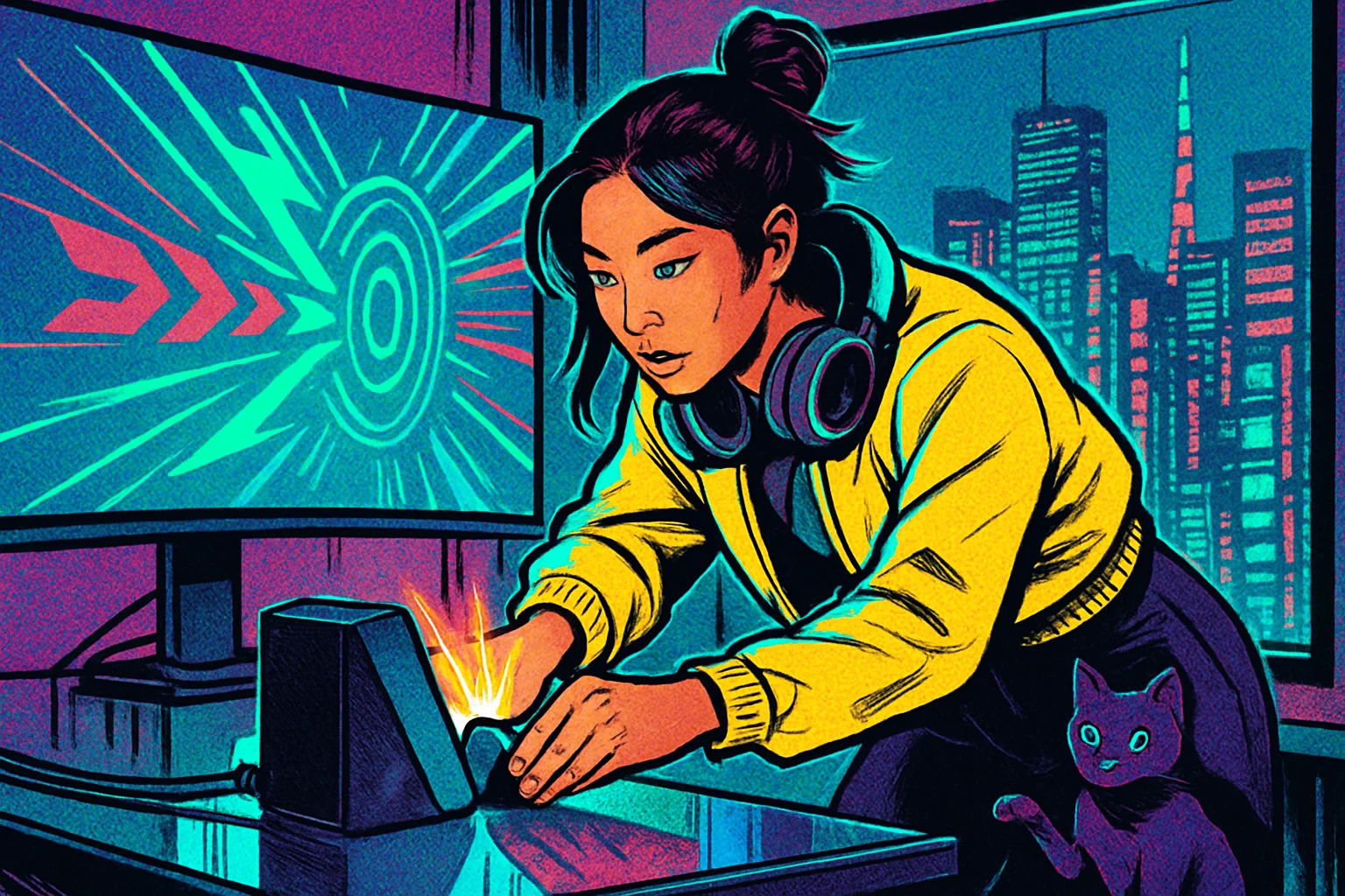 Cover illustration for Khadas Mind Graphics 2 Reviewed — An RTX 5060 Ti eGPU That Snaps Onto a Mini PC and Hits High-End Tower Speeds