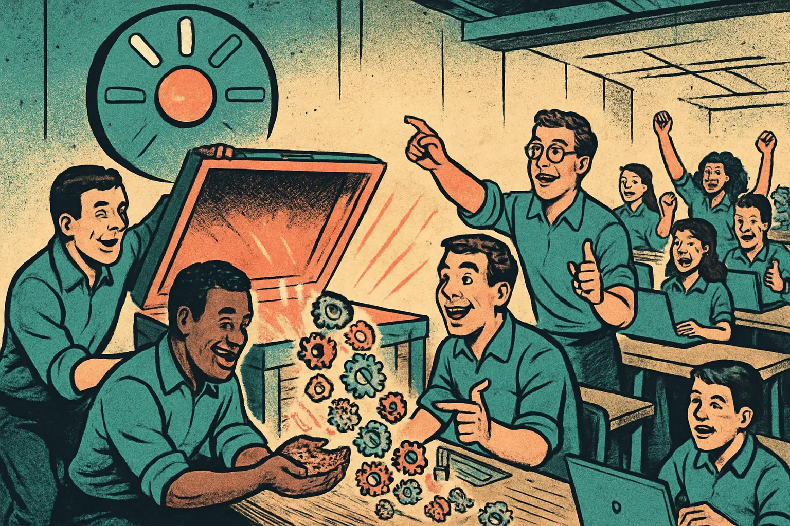 Cover illustration for Kimi K2.7 Code Brings Open Weights to GitHub Copilot