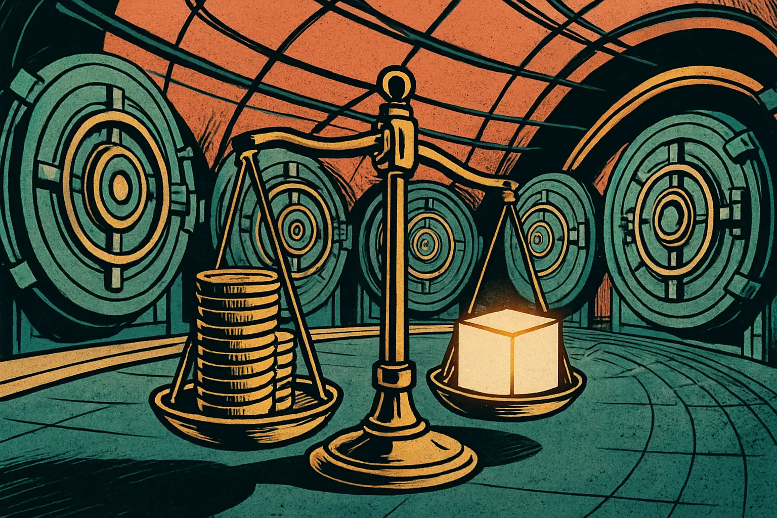 Cover illustration for Kraken Launches USD-Settled Bitcoin and Ether Options