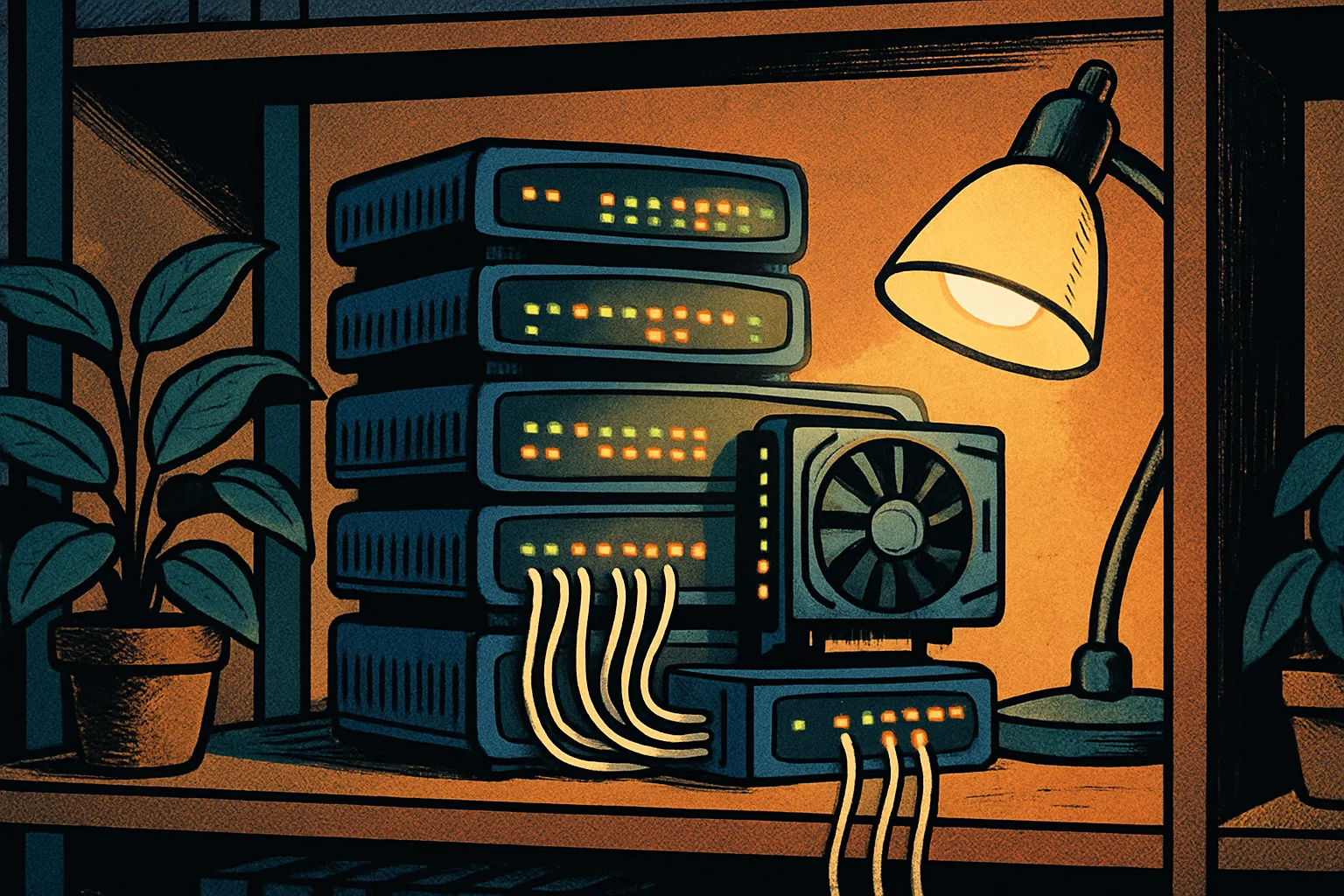 Cover illustration for This Kubernetes Homelab Hides Modern Compute Inside Retro Linksys Cases
