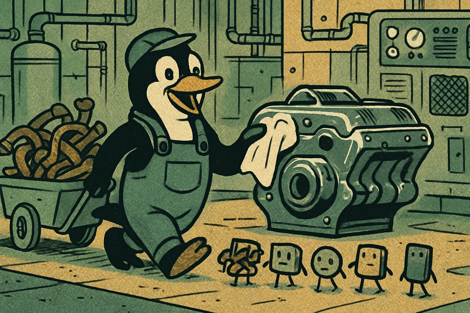 Cover illustration for Linux 7.1 Lands With a Fresh NTFS Driver and Leaner Code