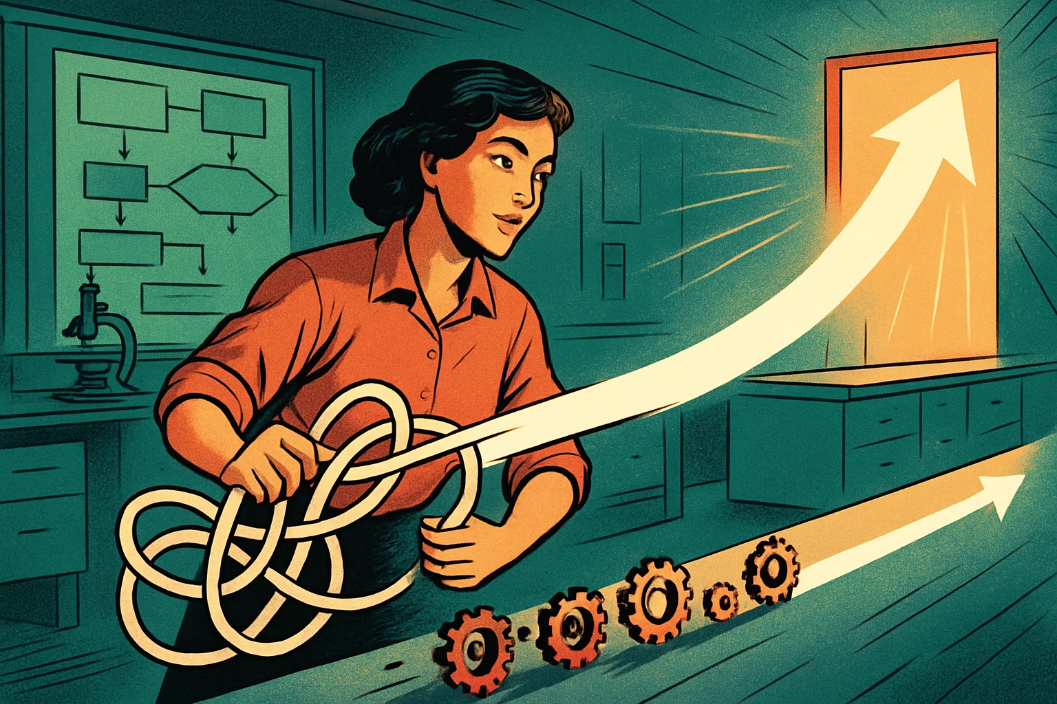 Cover illustration for Liquid AI's Antidoom Open-Sources a Fix for Reasoning-Model Doom Loops