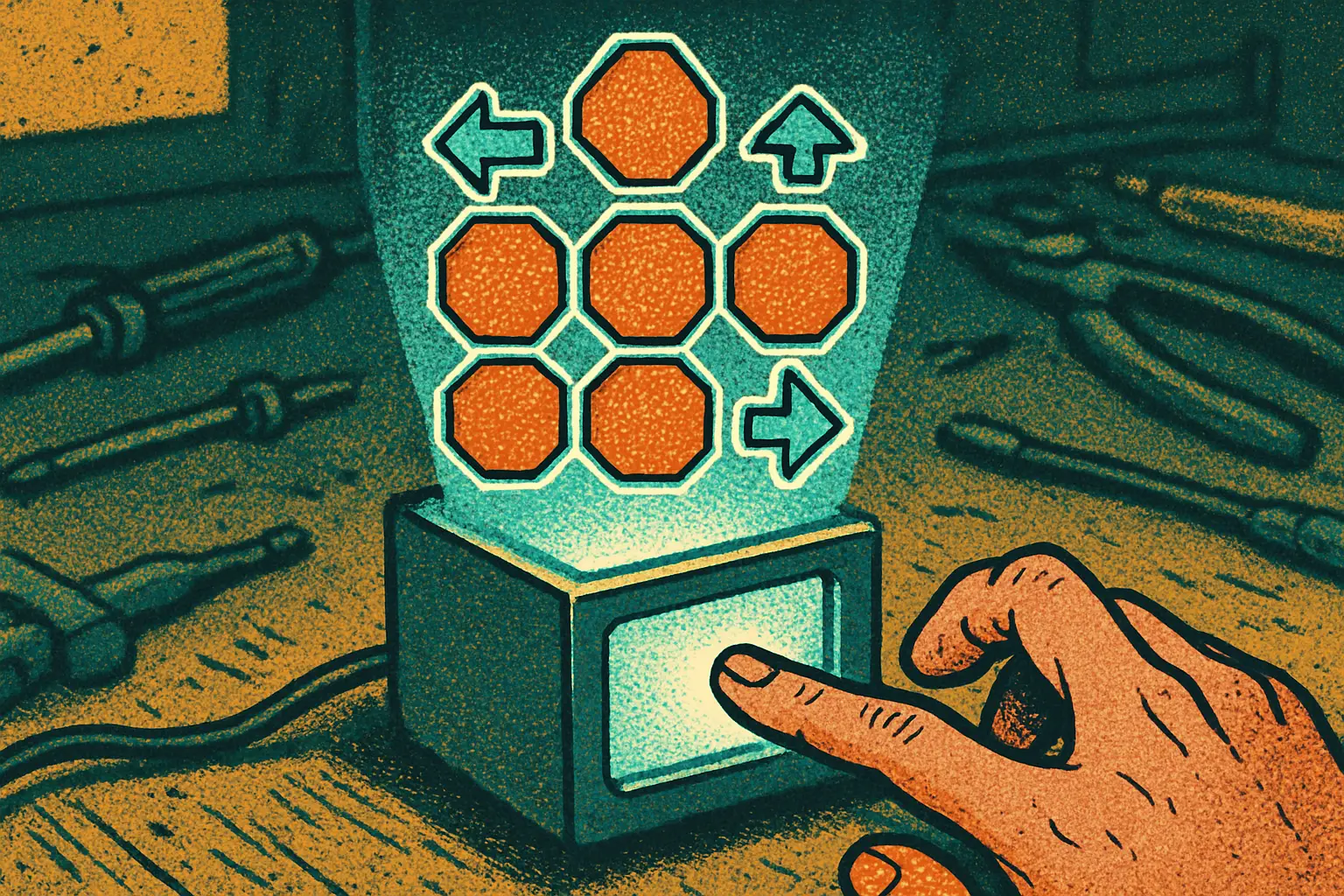 Cover illustration for M5Stack Core2 Firmware Clones a $230 Codex Macro Pad