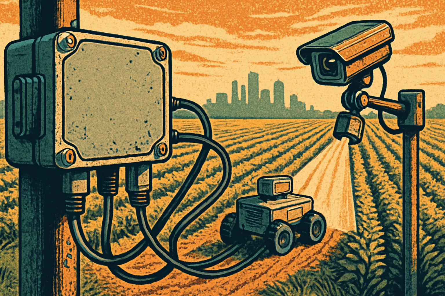 Cover illustration for Mekotronics AI Box Puts NVIDIA Jetson Orin Into a Rugged Edge Computer