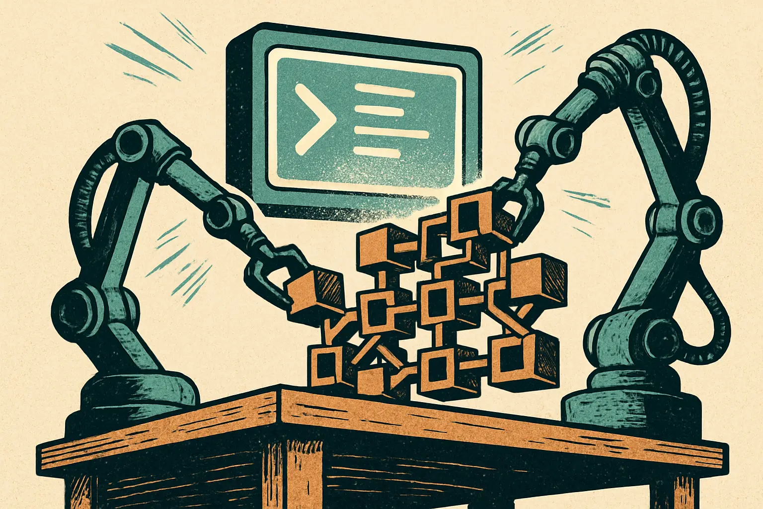 Cover illustration for Meta Muse Code Pairs a Terminal Agent With Muse Spark 1.2