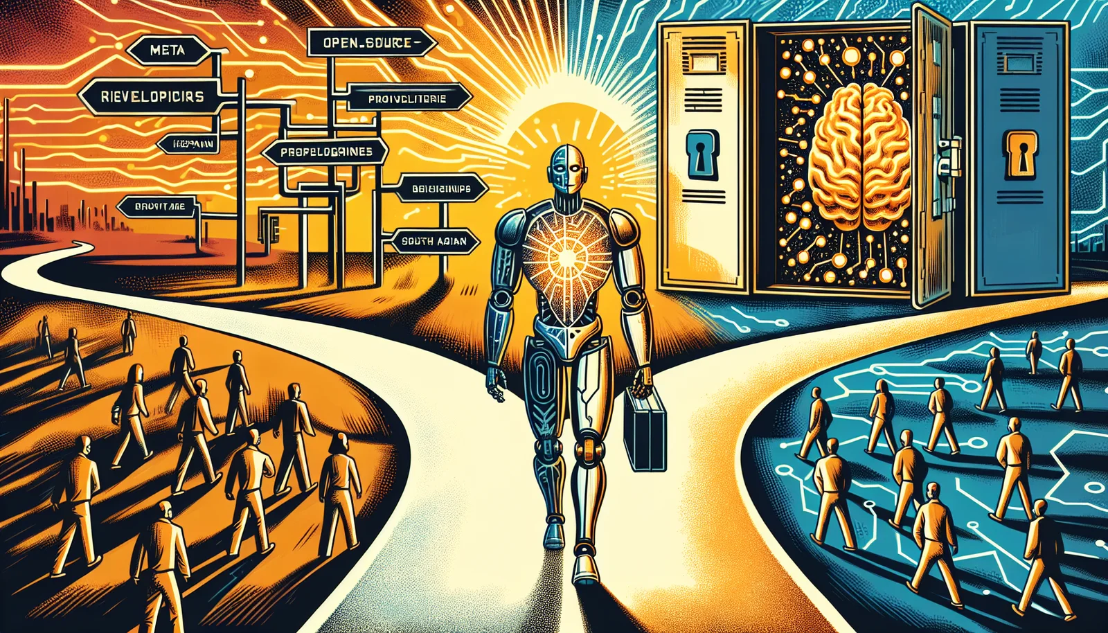 Cover illustration for Meta Launches Muse Spark: Its First Closed-Weight Frontier AI Model