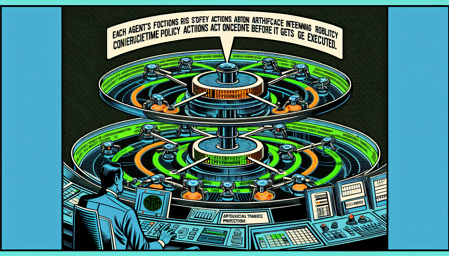 Cover illustration for Microsoft Open-Sources the Agent Governance Toolkit: Runtime Security for Every AI Agent You Deploy