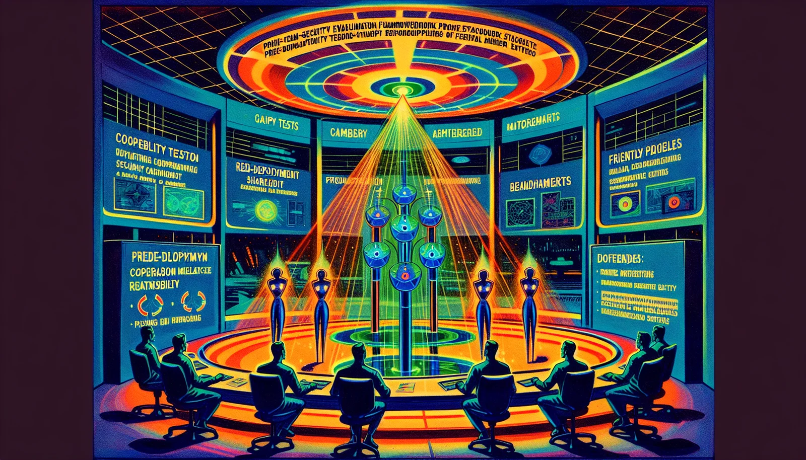 Cover illustration for Microsoft Lays Out a Pre-Deployment Playbook for Frontier AI Security