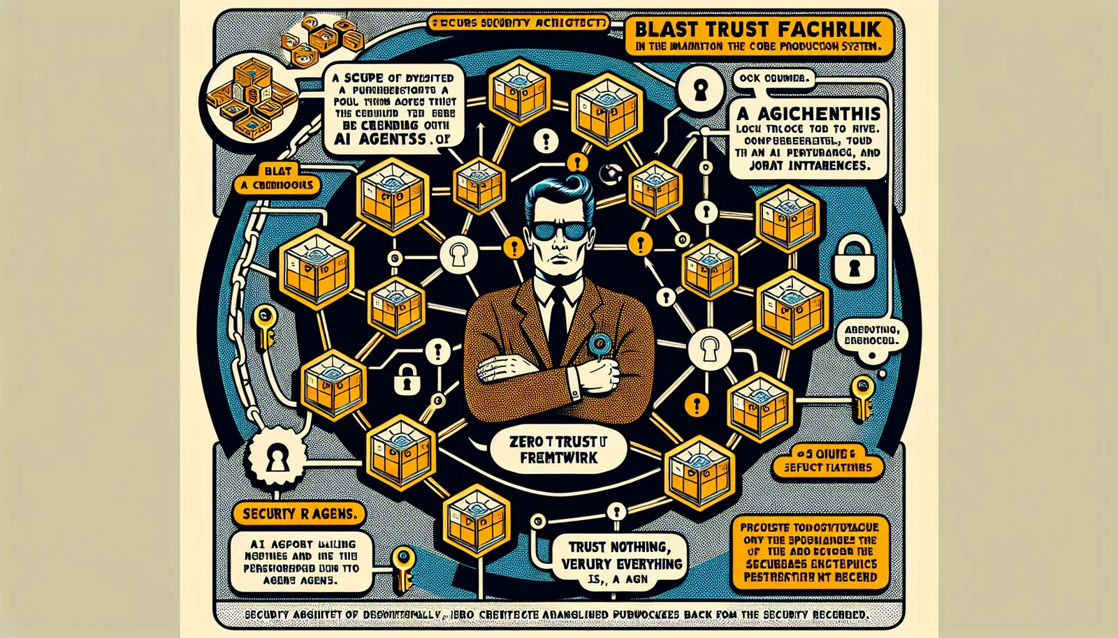 Cover illustration for Microsoft's Zero Trust for AI Framework: Securing Agentic Workloads in 2026