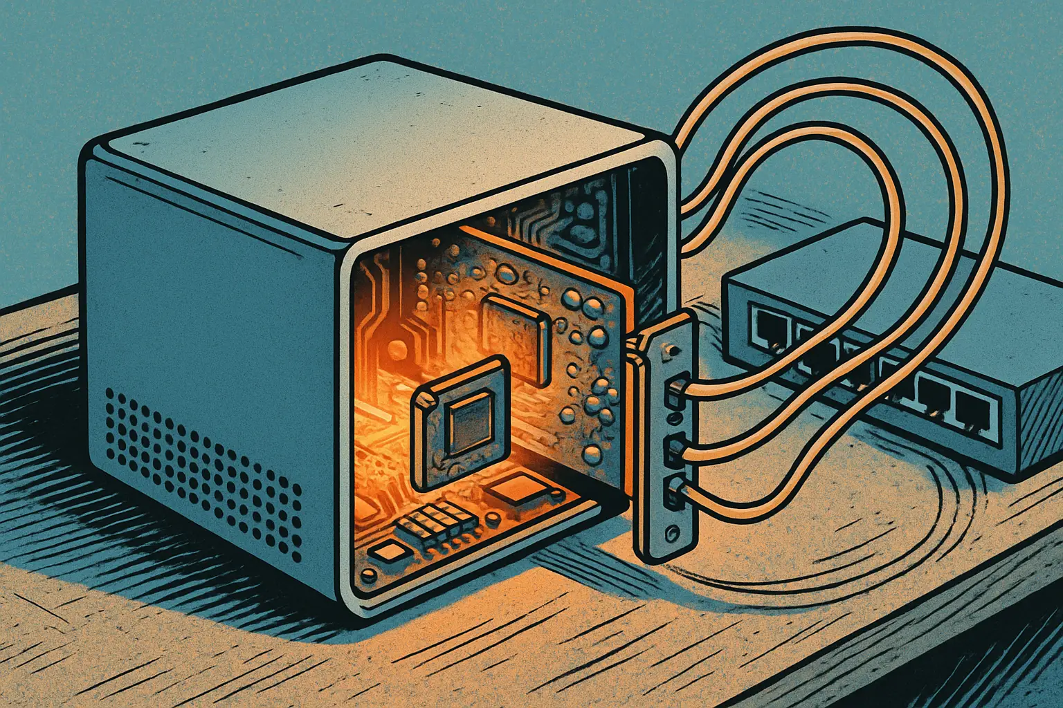 Cover illustration for MINISFORUM MS-03 Packs Panther Lake and a GPU Slot