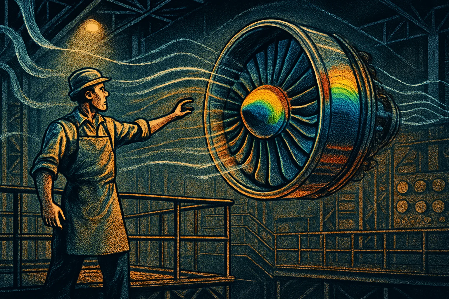 Cover illustration for Mistral's Physics AI Turns Engineering Simulation Into Seconds