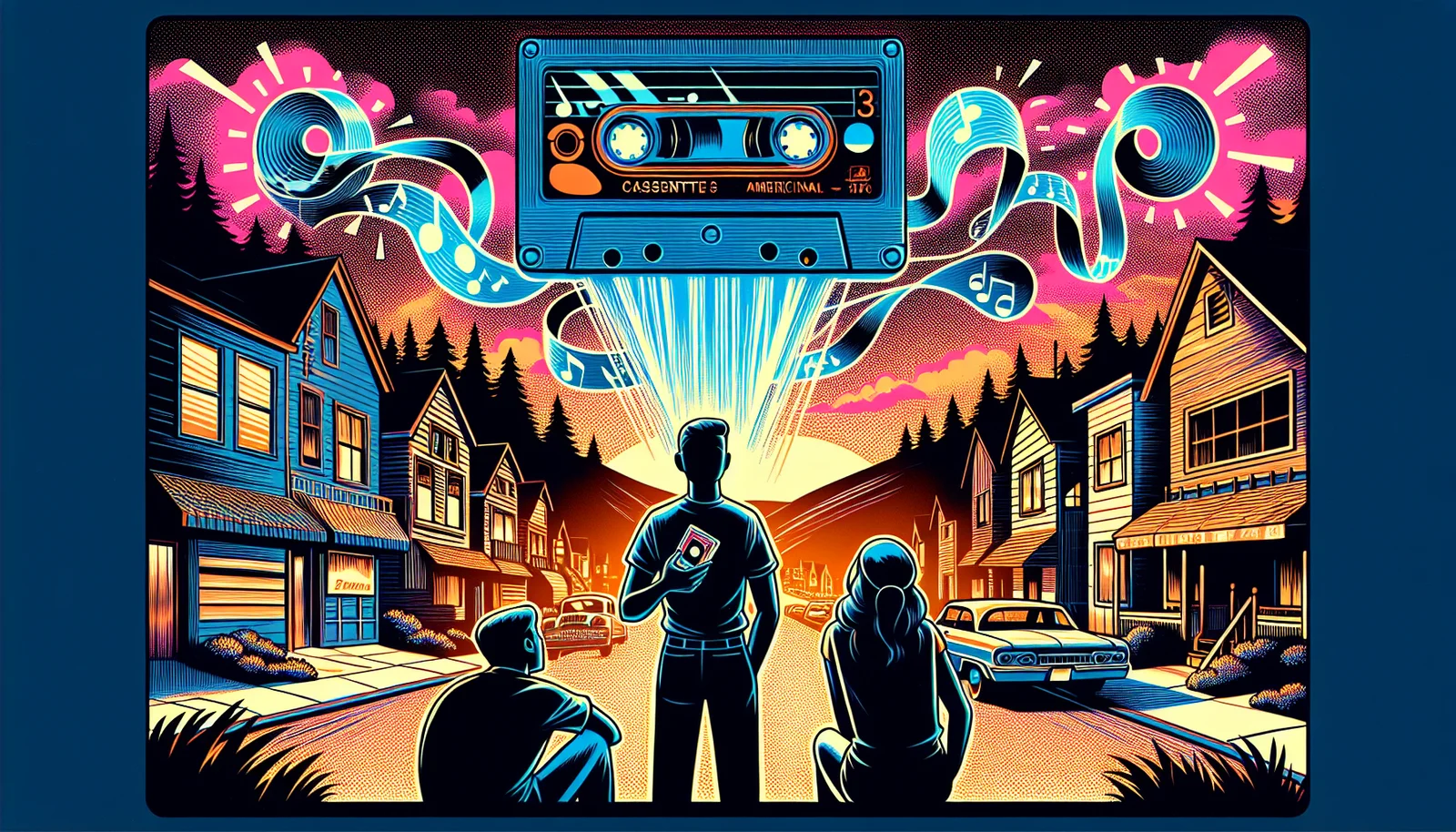 Cover illustration for Mixtape Locks May 7 Launch Date — Annapurna's Coming-of-Age Music Adventure Hits Game Pass Day One