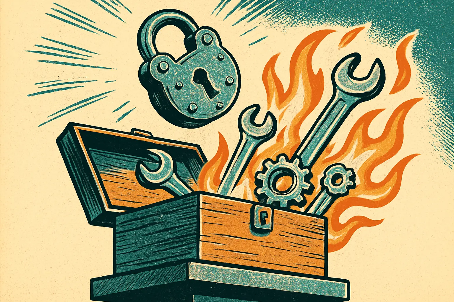 Cover illustration for Mojo 1.0 Compiler Goes Open Source Under Apache 2.0