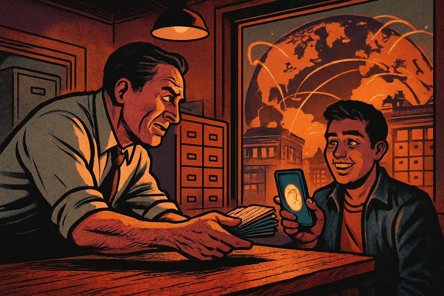 Cover illustration for MoneyGram Launches MGUSD Stablecoin on Stellar to Power 60M Customers