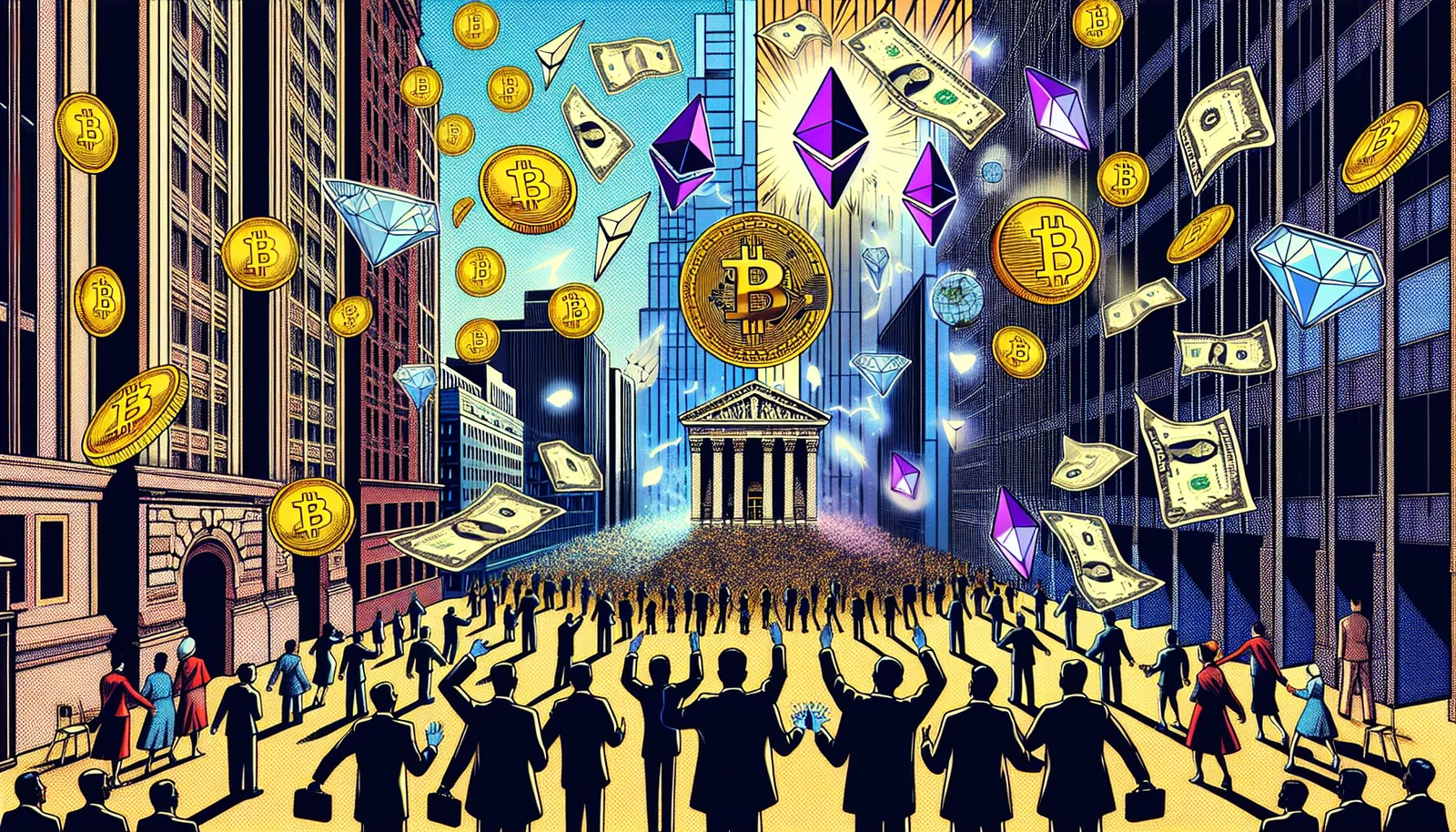 Cover illustration for Morgan Stanley Brings Bitcoin, Ether, and Solana Trading to E*Trade for Millions of Retail Investors