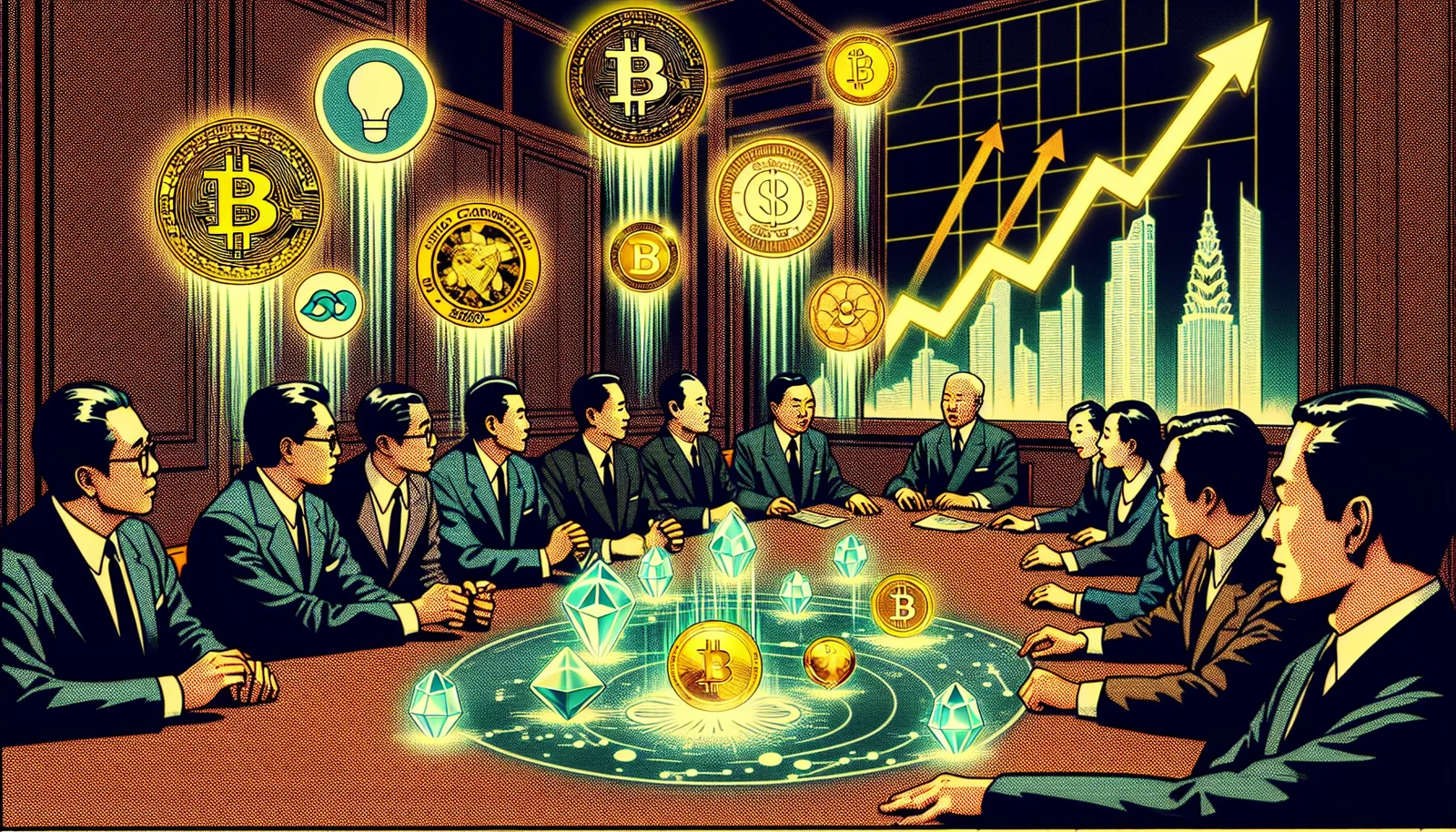 Cover illustration for Nomura: 65% of Institutional Investors Now See Crypto as a Diversifier
