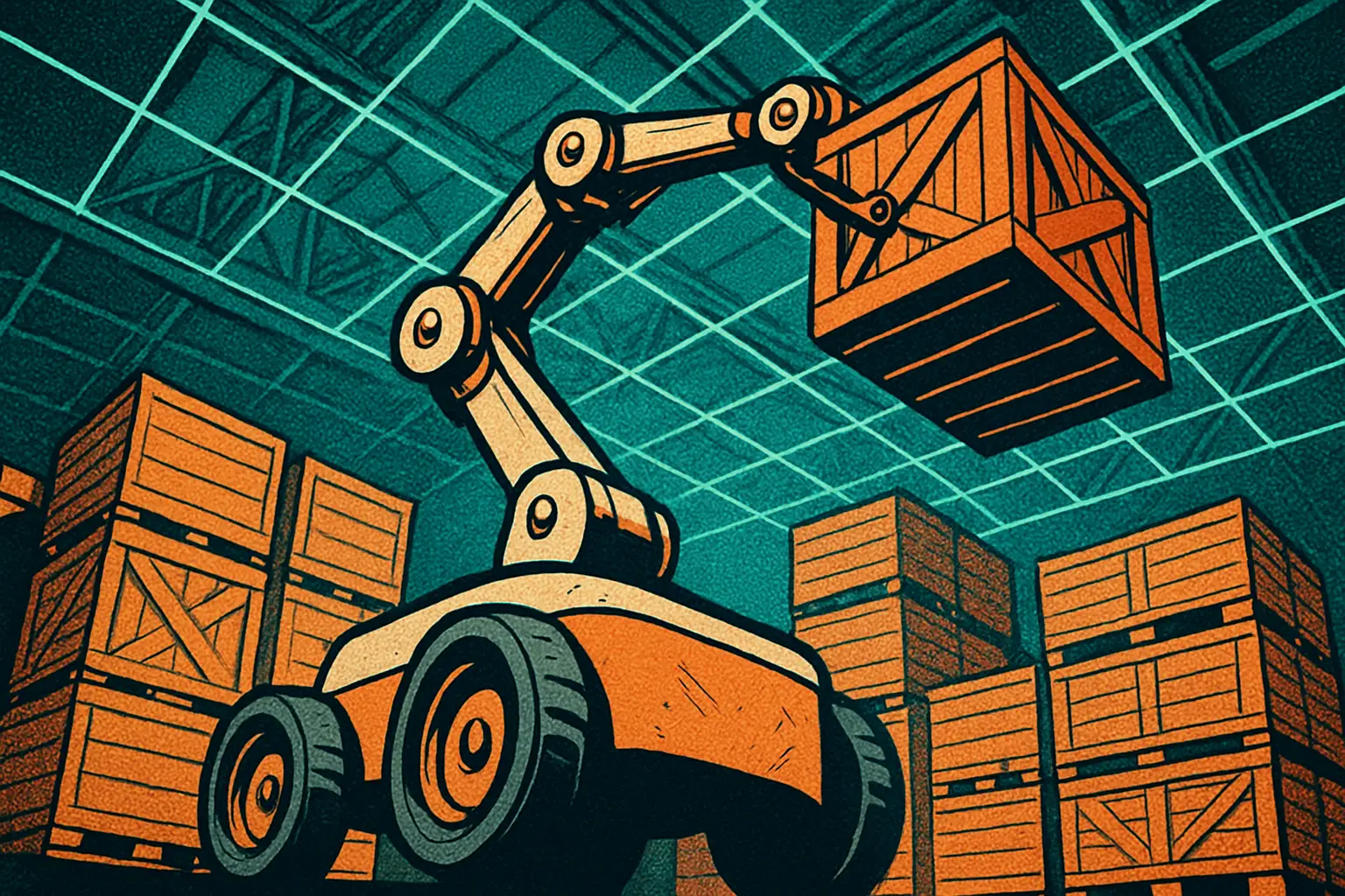 Cover illustration for NVIDIA Cosmos 3 Edge Puts World Models Inside Robots