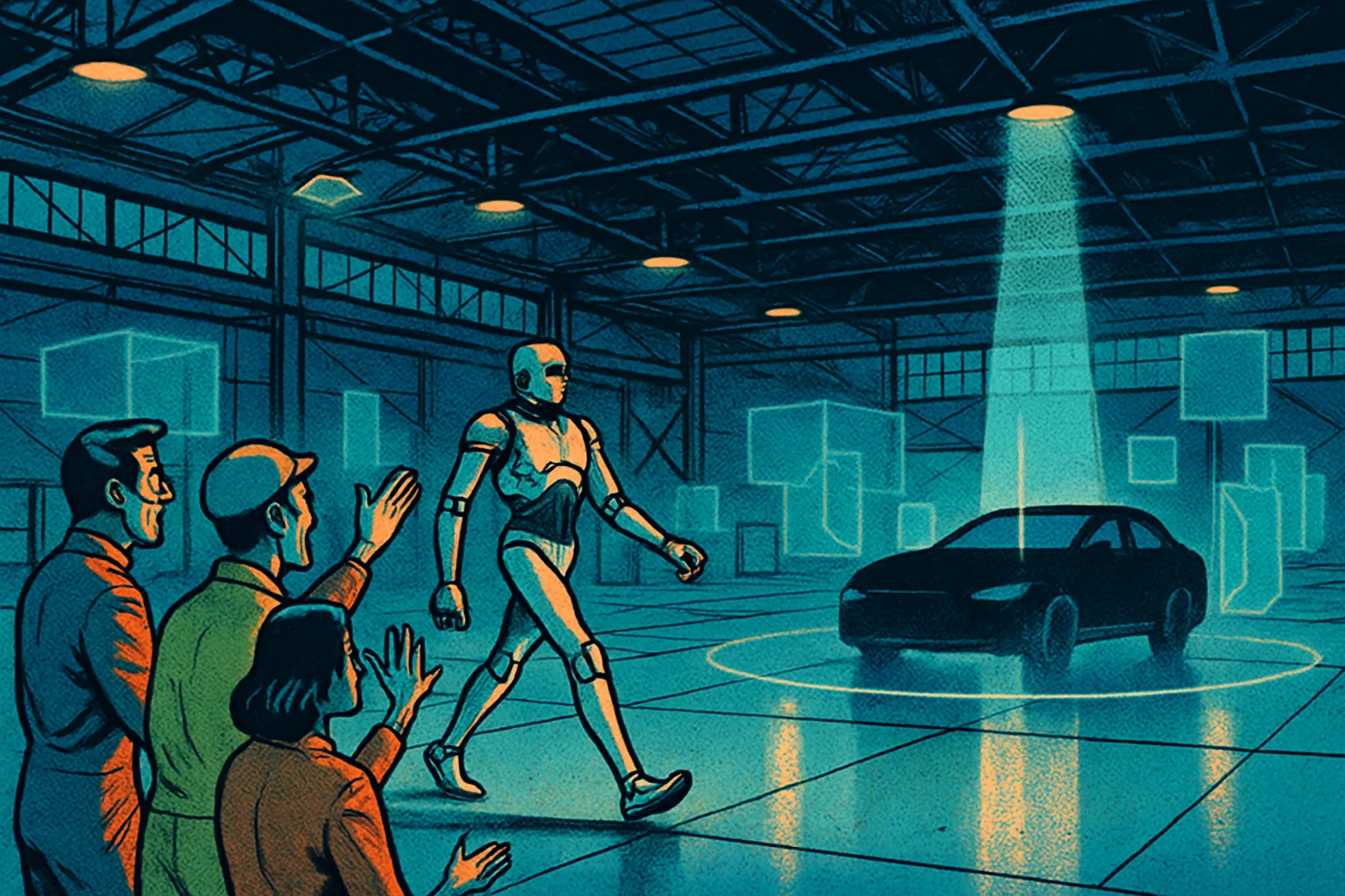 Cover illustration for NVIDIA Cosmos 3: The First Fully Open Omni-Model for Physical AI