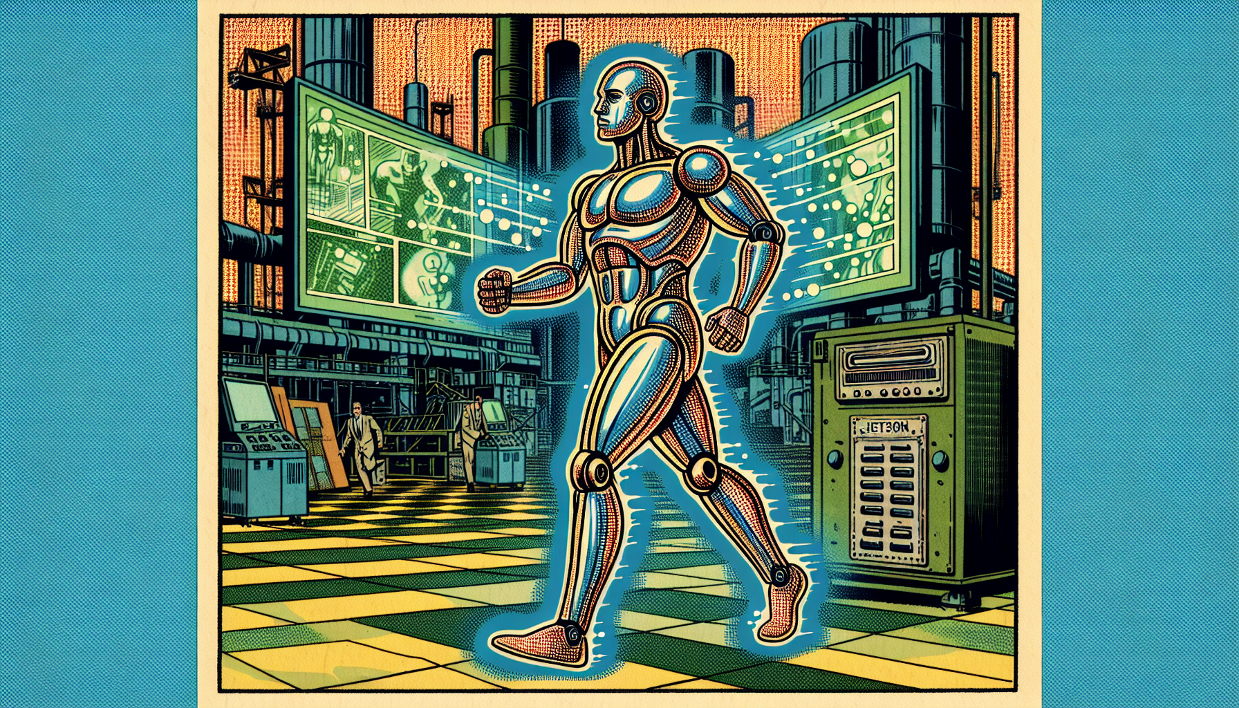 Cover illustration for NVIDIA Open-Sources Cosmos World Models and Isaac GR00T N1 — Giving Robotics Developers a Free Physics Engine for AI