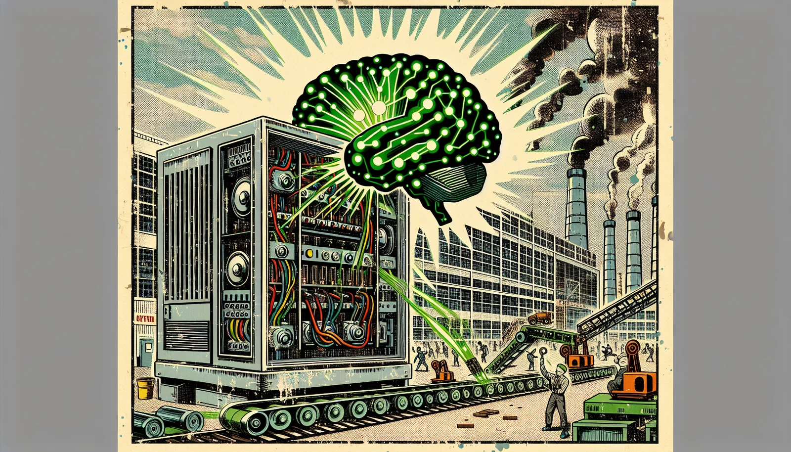 Cover illustration for NVIDIA IGX Thor Hits General Availability — Bringing Real-Time Physical AI to Factory Floors and Industrial Edge