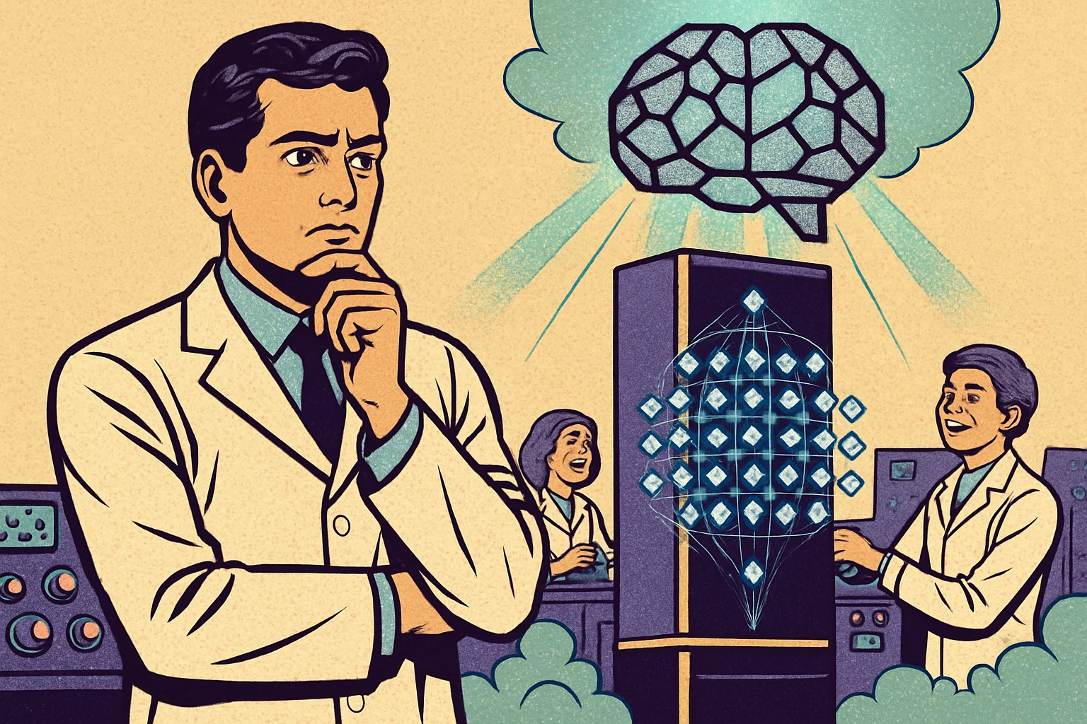 Cover illustration for NVIDIA Launches Ising — The First Open AI Model Family Built for Useful Quantum Computers