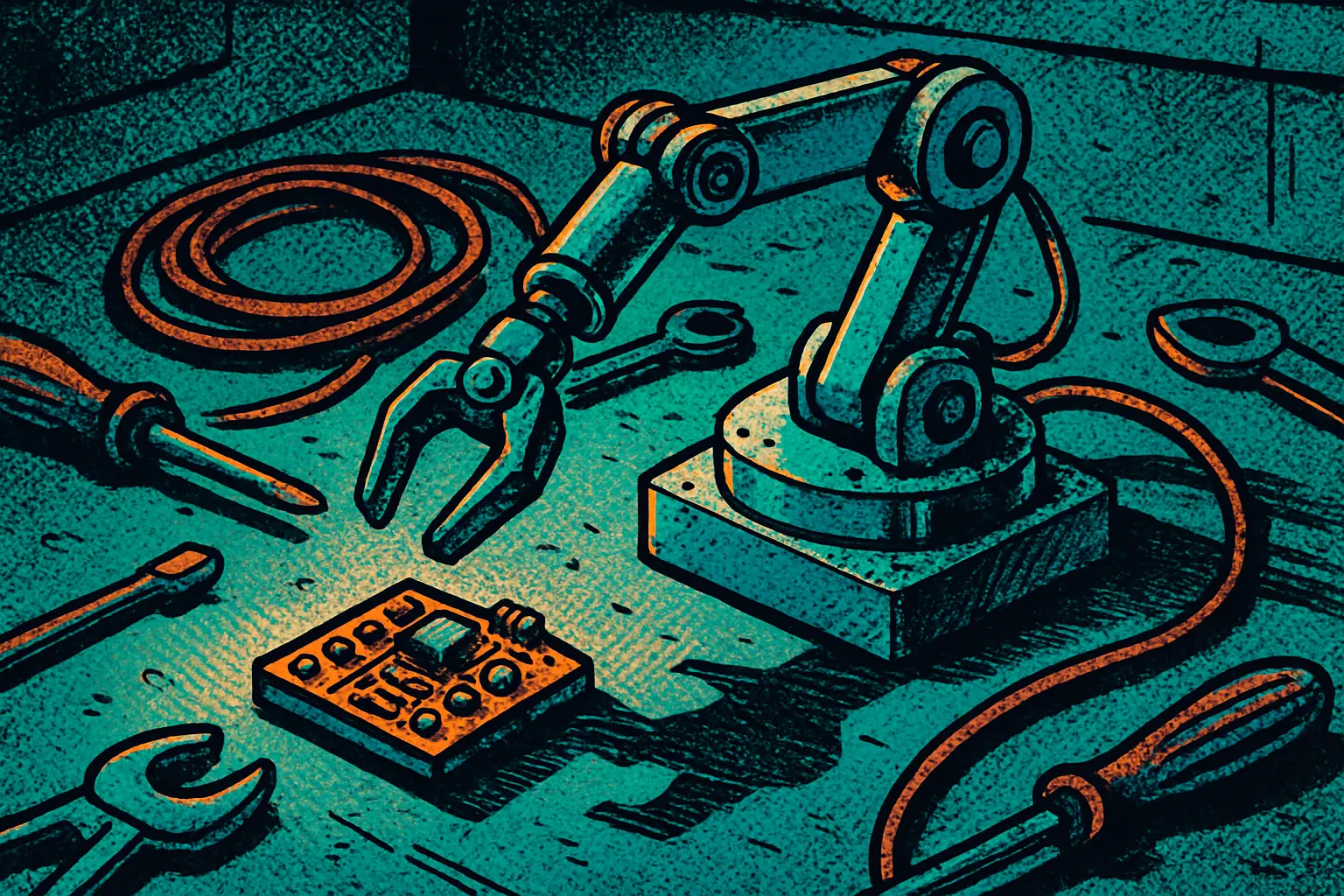 Cover illustration for Jetson T3000 Brings Blackwell Edge AI to Small Robots