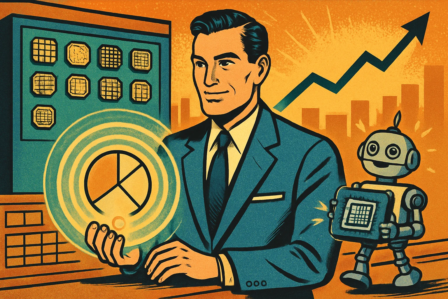Cover illustration for NVIDIA Heads Into Q1 FY27 Earnings With the Stock Near All-Time Highs and Wall Street Watching AI Demand