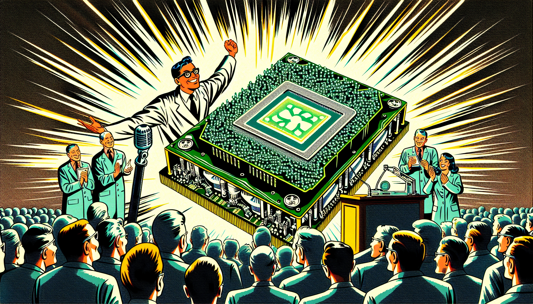 Cover illustration for NVIDIA Unveils Vera Rubin GPU Architecture and Open AI Agent Platform at GTC 2026