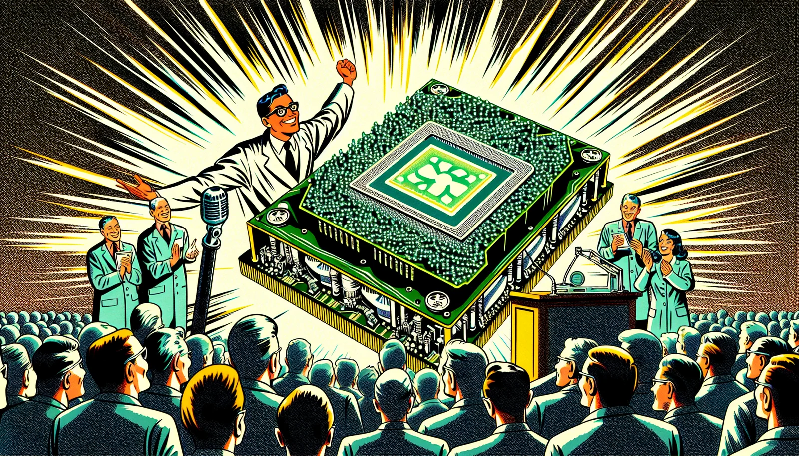 Cover illustration for NVIDIA Unveils Vera Rubin GPU Architecture and Open AI Agent Platform at GTC 2026