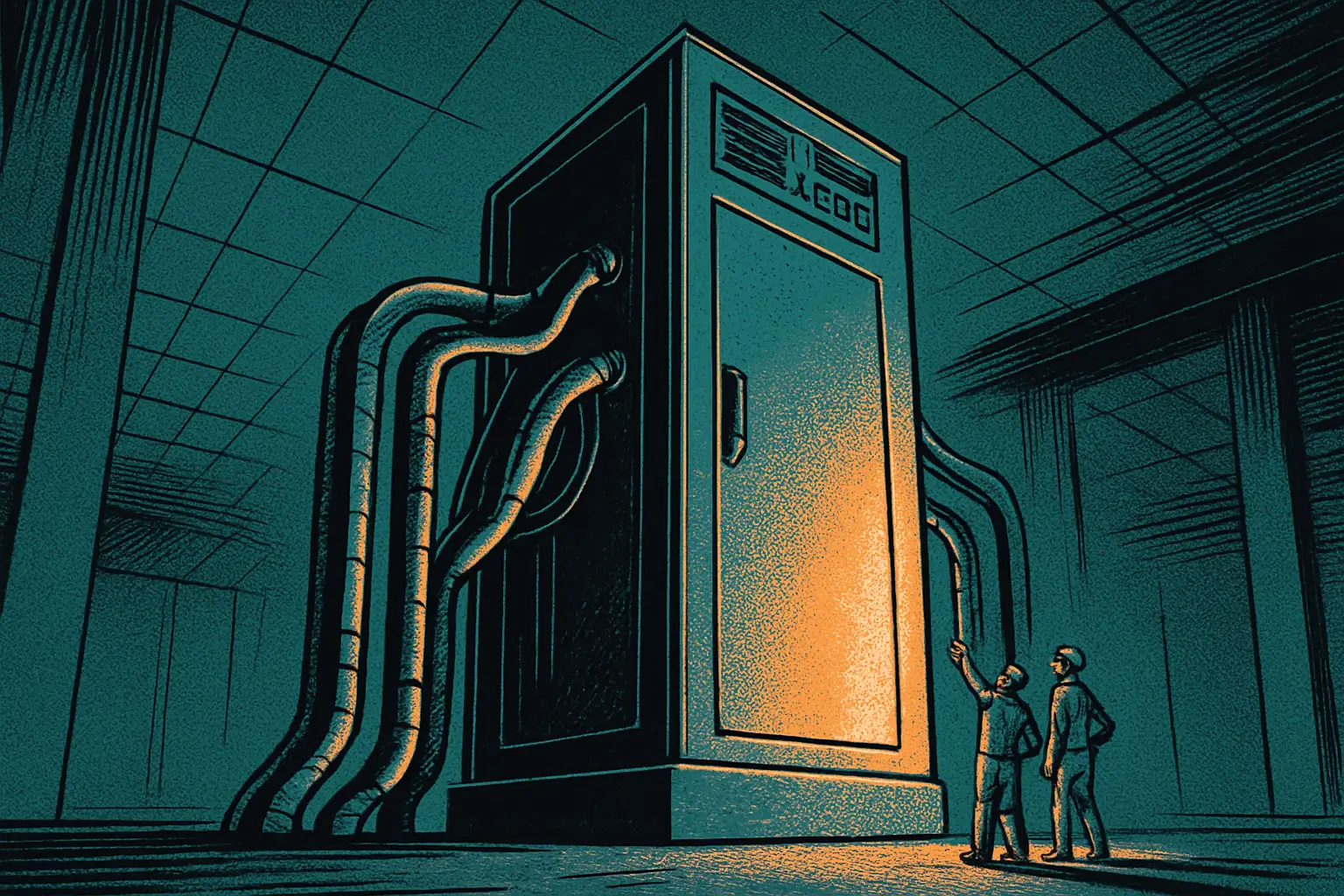 Cover illustration for Nvidia Vera Rubin NVL72 Targets 30x Tokens Per Watt