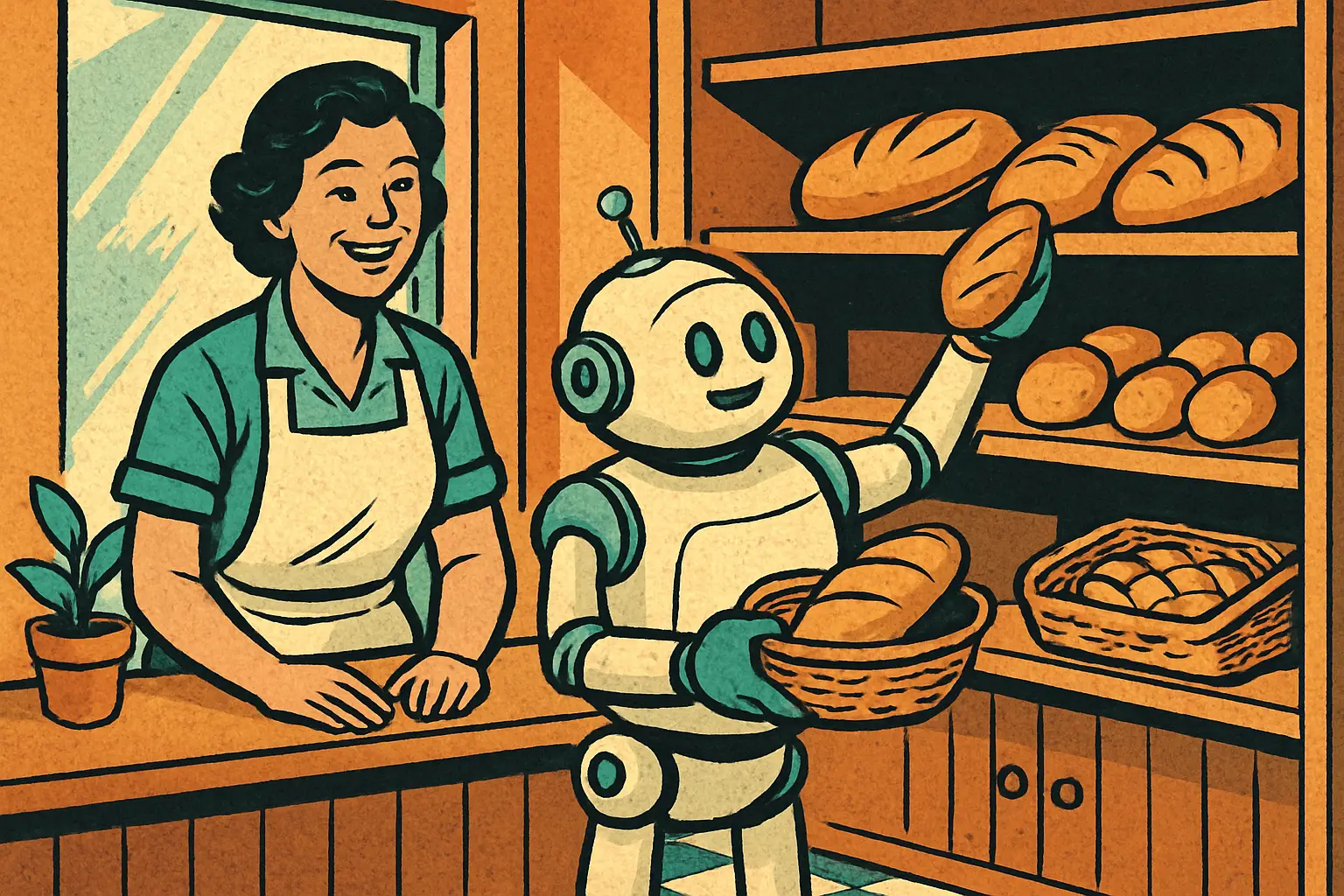 Cover illustration for OpenAI Opens a ChatGPT Program for Small Businesses