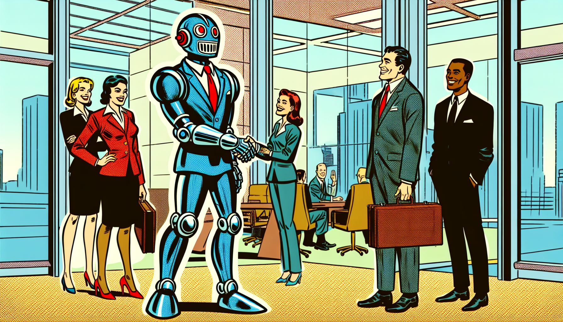 Cover illustration for OpenAI Teams Up With McKinsey, BCG, Accenture, and Capgemini to Bring AI Agents to the Enterprise