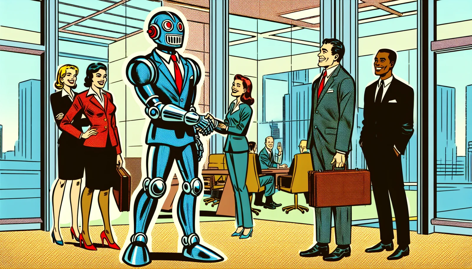 Cover illustration for OpenAI Teams Up With McKinsey, BCG, Accenture, and Capgemini to Bring AI Agents to the Enterprise