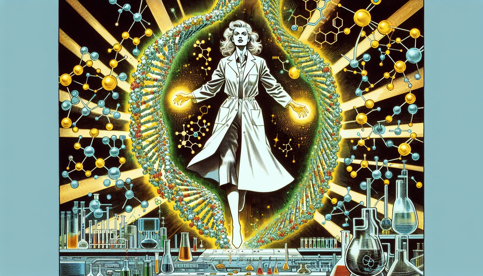 Cover illustration for OpenAI's GPT-Rosalind Is a Specialized AI Built for Drug Discovery
