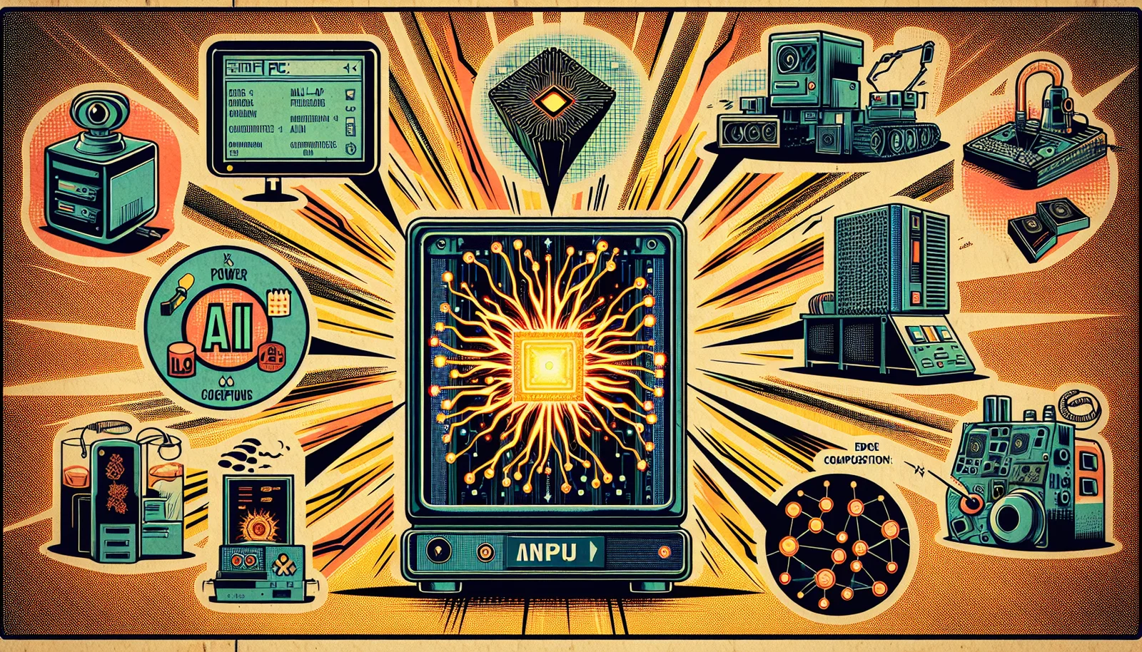 Cover illustration for Orange Pi AI Station: 176 TOPS of Edge AI in a Mini PC With Up to 96GB RAM