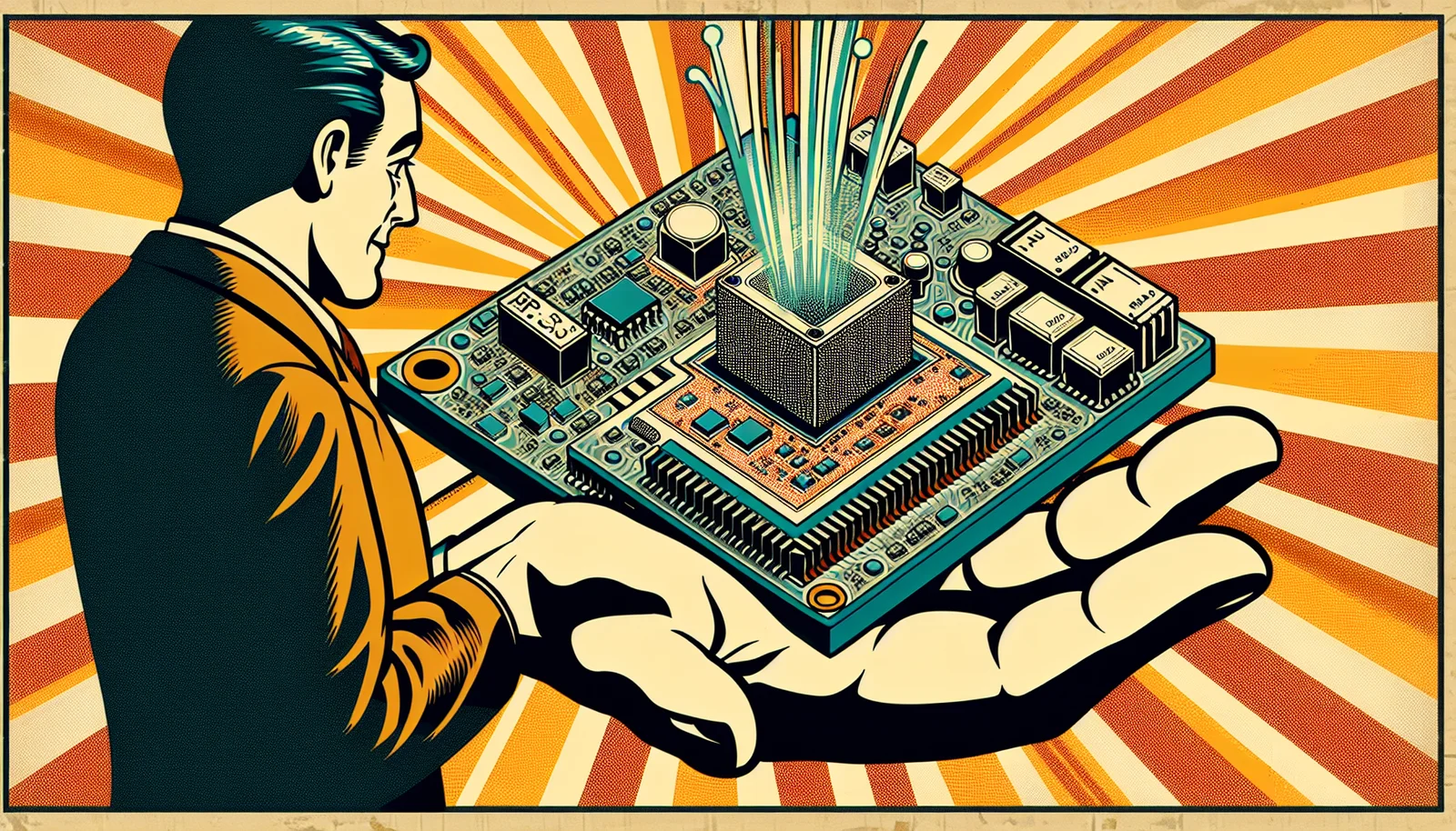 Cover illustration for Orange Pi Zero 3W: 16GB RAM and PCIe 3.0 in a Raspberry Pi Zero Footprint