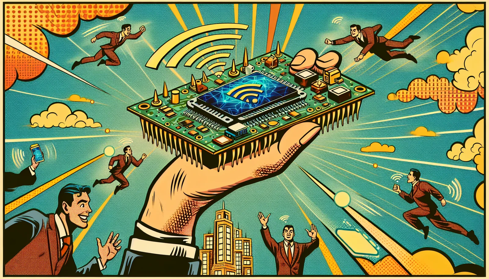Cover illustration for Orange Pi Zero 3W Packs WiFi 6 and a 3 TOPS AI Engine Into a Raspberry Pi Zero Footprint