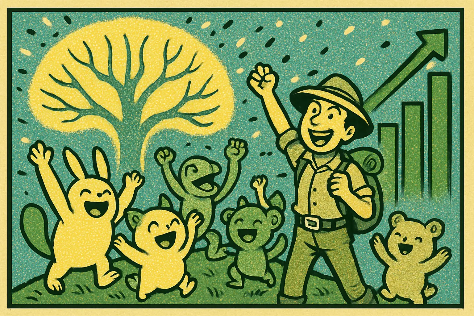 Cover illustration for Palworld 1.0 Rockets Into Steam's All-Time Top 15 List