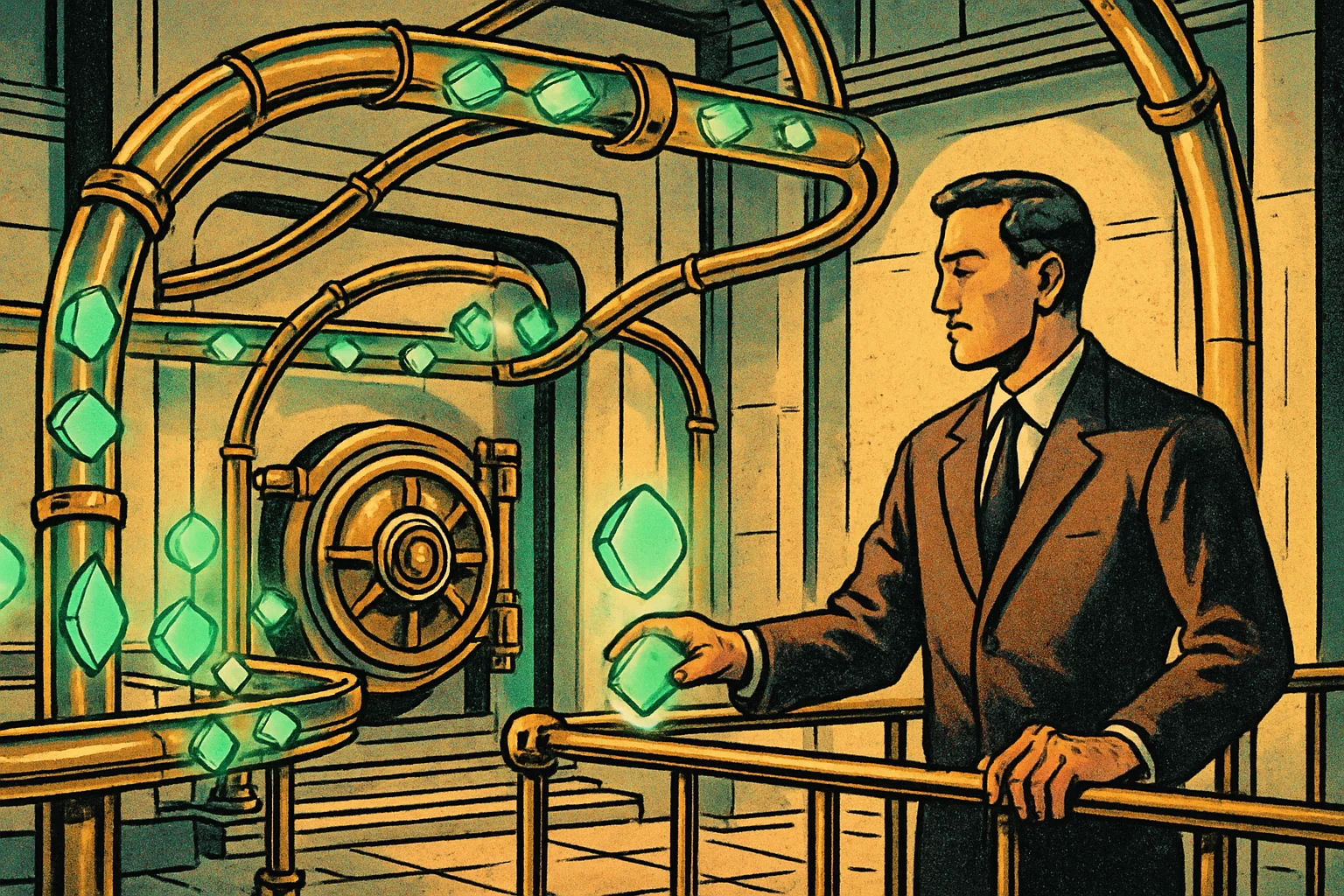 Cover illustration for Paxos Wins SEC Nod for Blockchain Clearing and Settlement of U.S. Stocks
