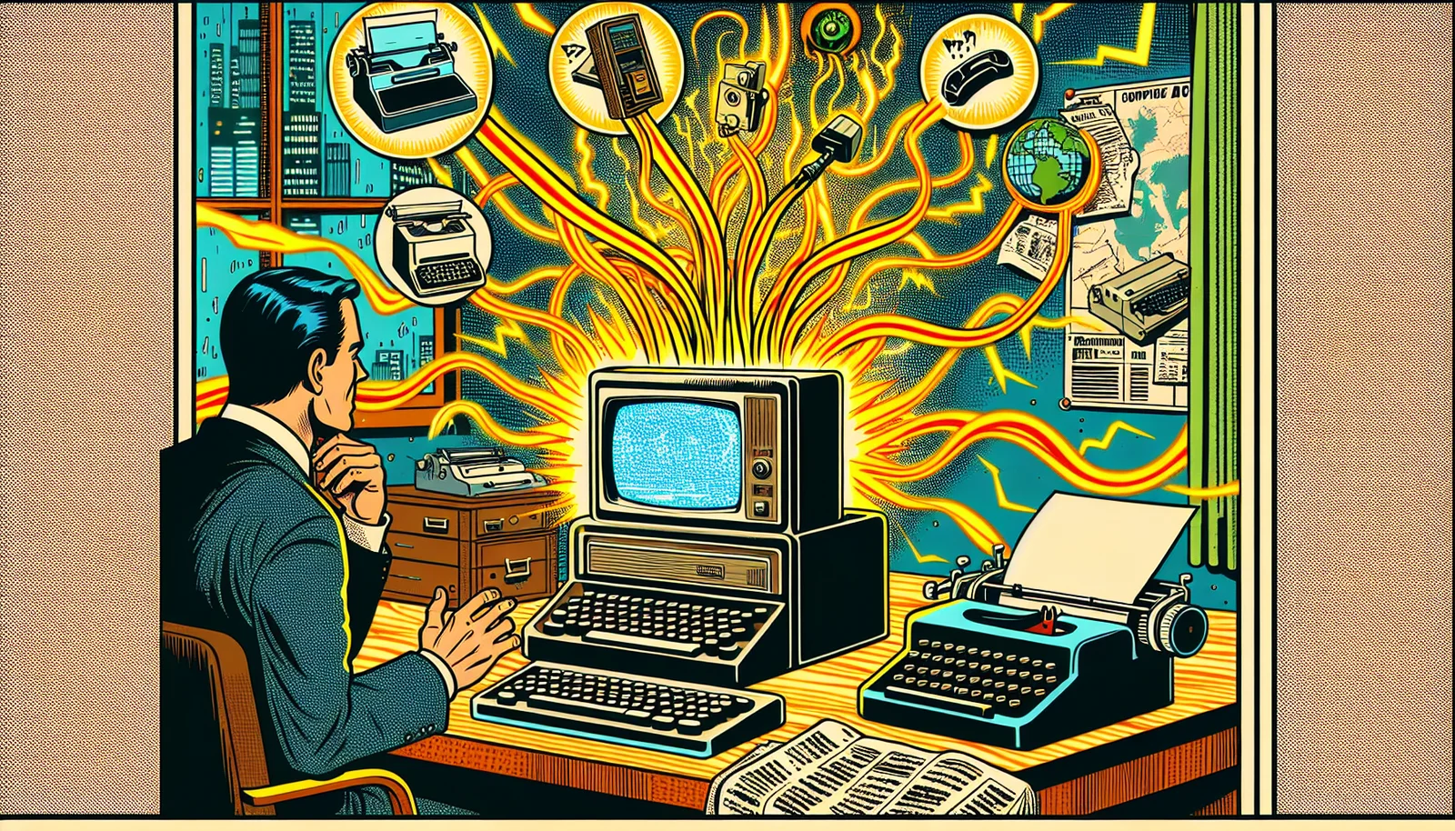 Cover illustration for Perplexity Unveils 'Personal Computer' — A Mac Mini That Runs an Always-On AI Agent With Full Local Access