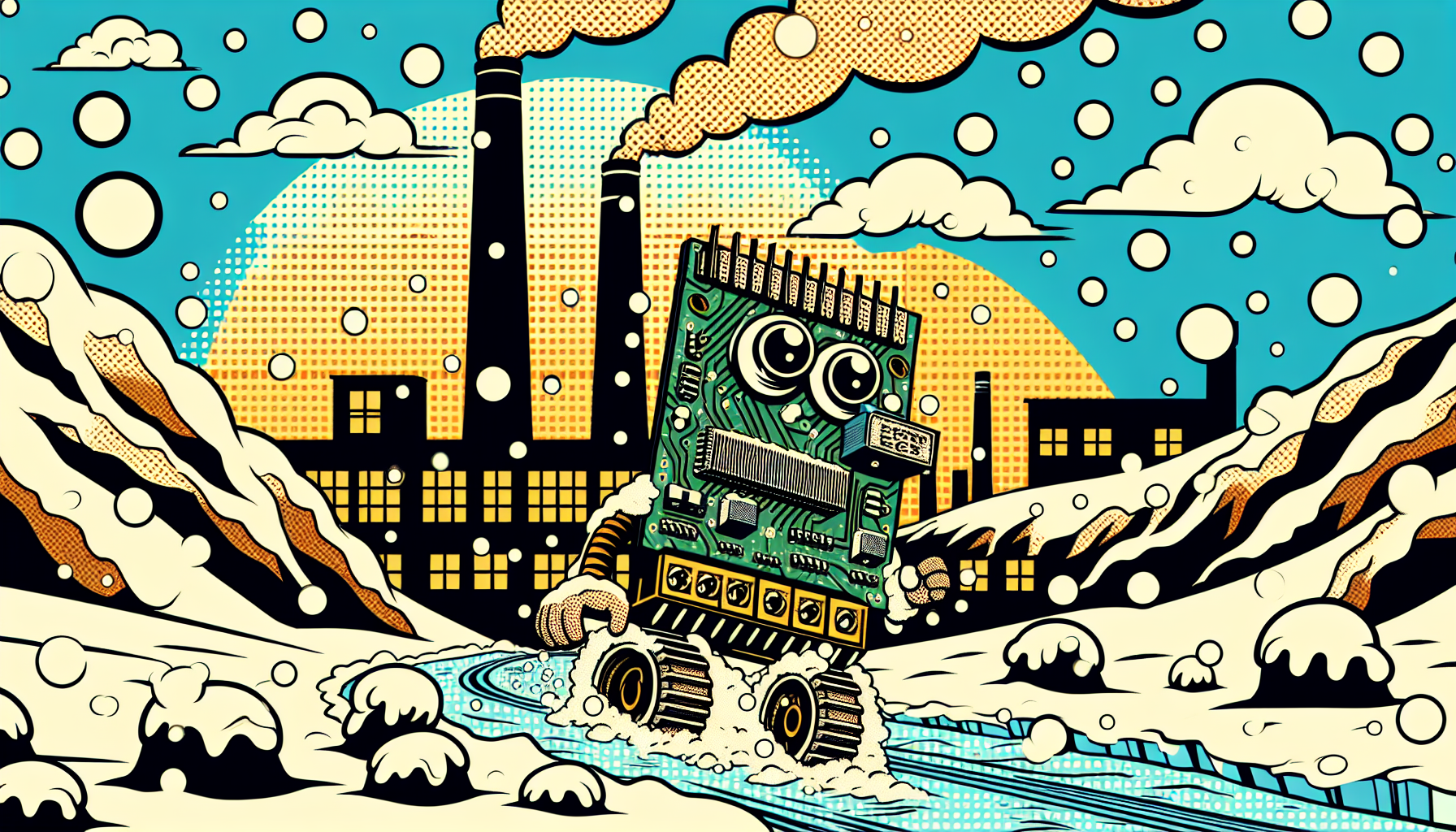 Cover illustration for The PocketBeagle 2 Industrial Packs 1GB RAM and 64GB eMMC Into a Rugged $50 SBC