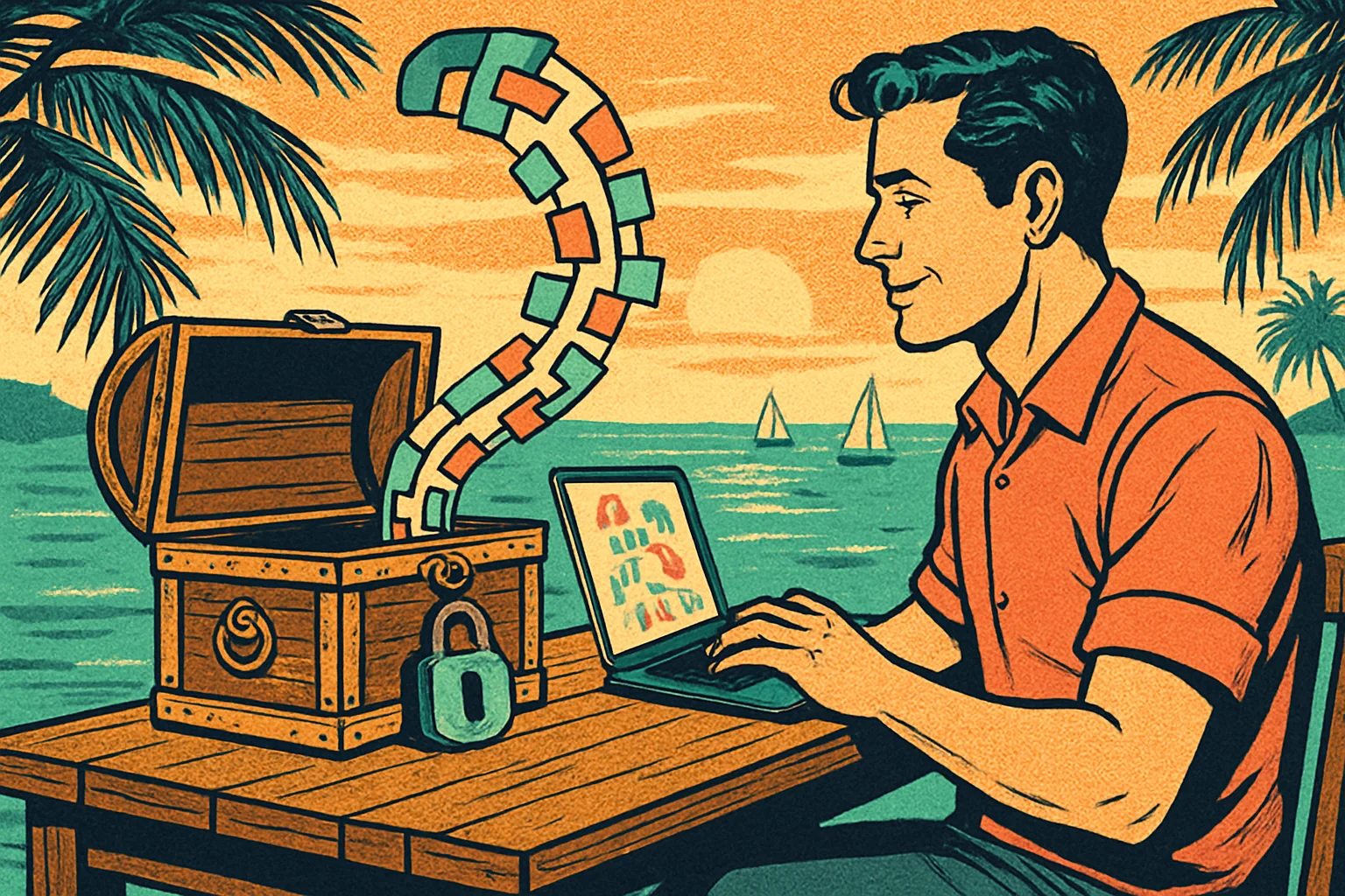 Cover illustration for Poolside's Laguna XS 2.1 Puts a Free Open-Weight Coding Model on Your Machine