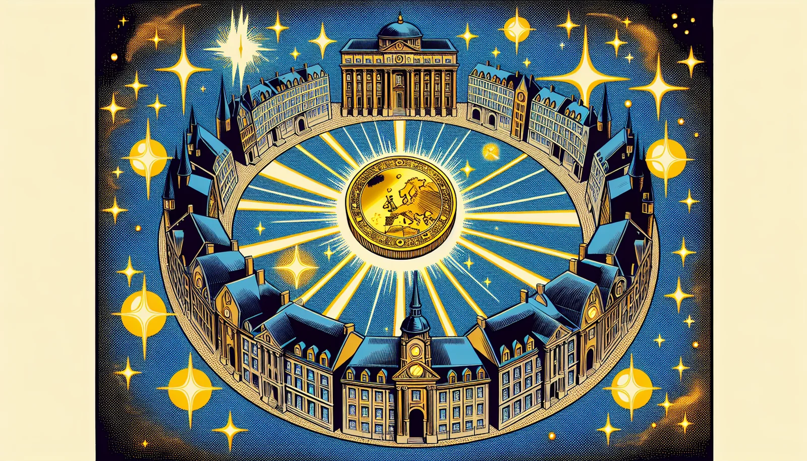 Cover illustration for Twelve European Banks Form the Qivalis Consortium to Launch a Regulated Euro Stablecoin