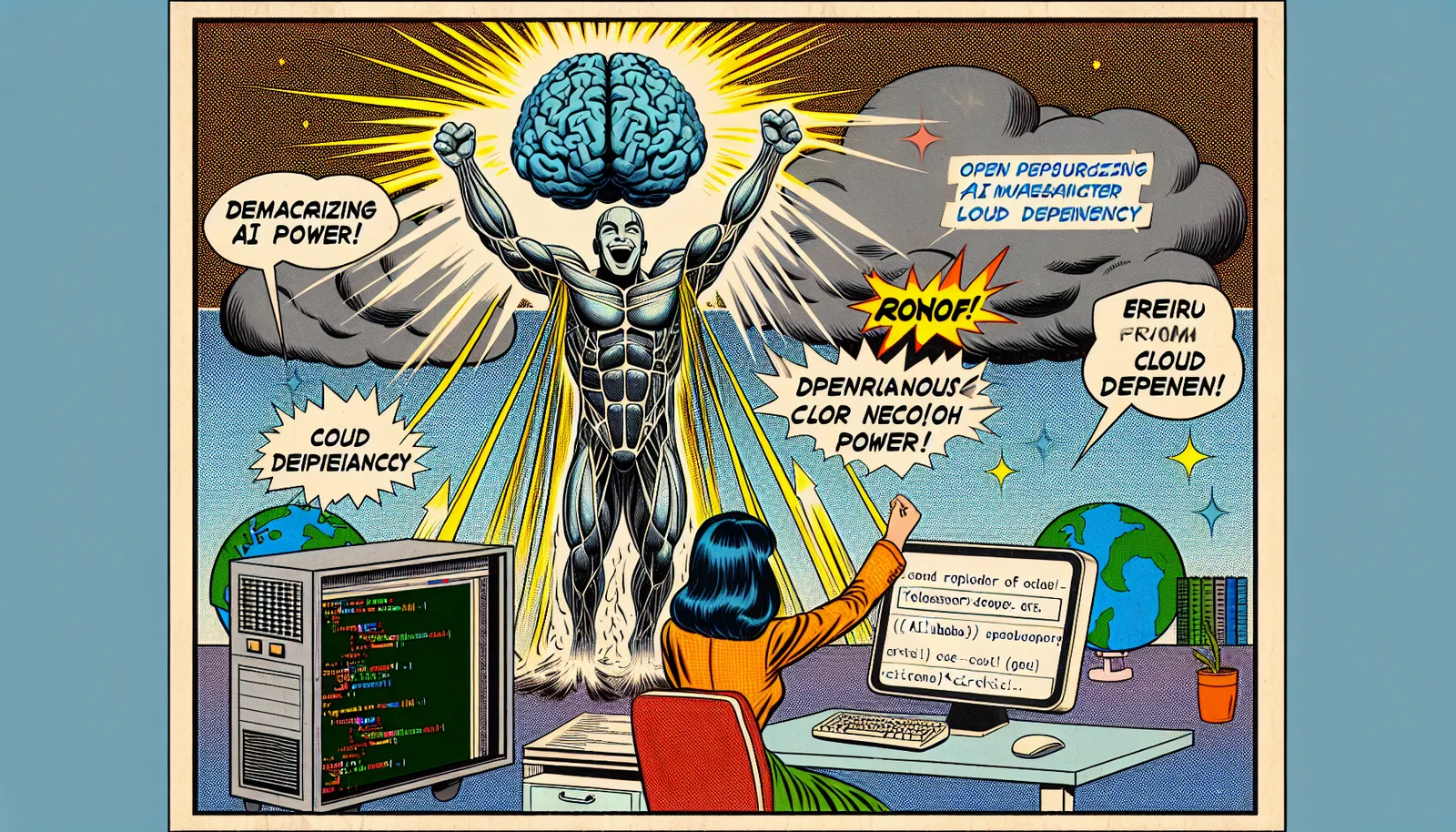 Cover illustration for Qwen3.6 Arrives on Ollama: Run a 35B Agentic Coding AI Locally With 256K Context